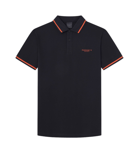 HM563337 Polo Hs Tipped (M), Casuel, Coton, Manche courte - Hackett London - Modalova