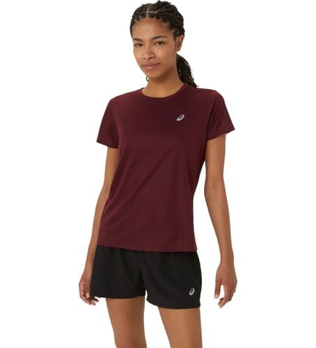 C335 T-shirt Core Ss marron (M), Sport, Grenat, Running, Multisport, Polyester, Manche courte - Asics - Modalova