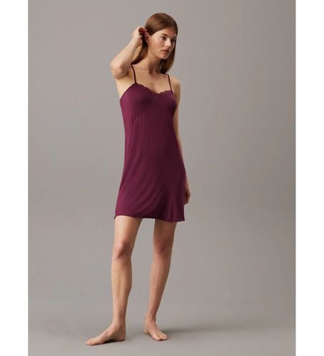 QS7311E Chemise de nuit marron (L), Homewear, Grenat, Modal, Sans manches / bretelles - Calvin Klein - Modalova