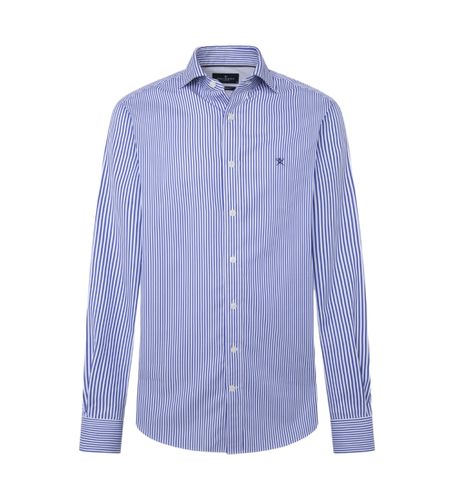 HM3010043 Chemise Bengal Stripes (L), Casuel, Coton, Manche longue - Hackett London - Modalova