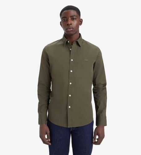 Chemise moulante avec marque Battery verte (L), Casuel, Coton, Manche longue - Levi's - Modalova