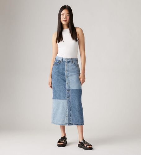 OF-0000 Jupe midi avec boutons bleus (26), Casuel, Coton, Denim - Levi's - Modalova