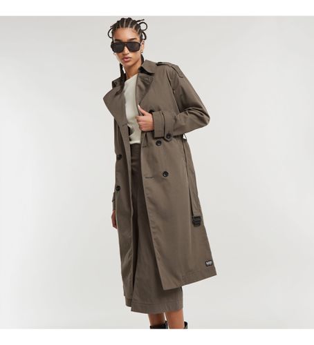 D25197-D728-273 Trench-coat trench-coat marron (XS), Casuel, Polyamide, Manche longue, Durable - G-Star - Modalova