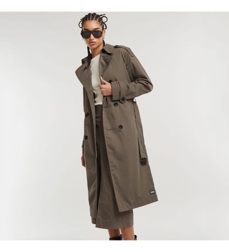 D25197-D728-273 Trench-coat trench-coat marron (S), Casuel, Polyamide, Manche longue, Durable - G-Star - Modalova