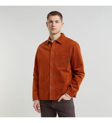 D25215-D727-G768 One Pocket Regular Shirt brown (M), Marron, Casuel, Coton, Manche longue - G-Star - Modalova