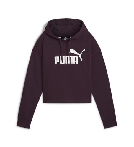 Sweatshirt Ess Cropped Logo lilas (XS), Casuel, Sport, Violet, Coton, Durable - Puma - Modalova