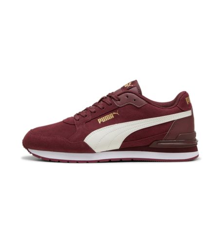 Unisex. 39966503 Chaussures en cuir ST Runner v4 SD maroon (40), Plat, Lacets, Casuel, Grenat - Puma - Modalova