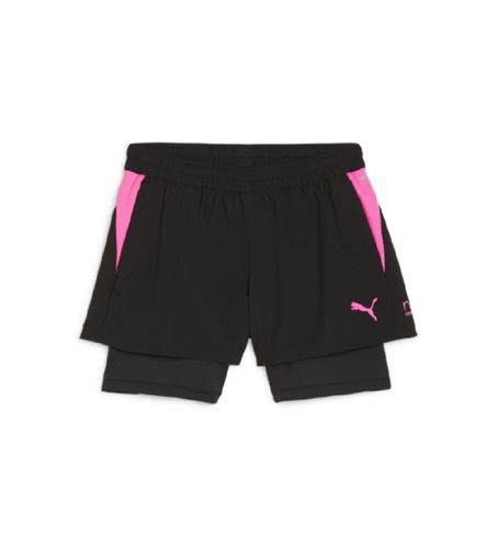 Short Individual Padel 2in (M), Noir, Casuel, Sport, Tennis/Padel, Polister recyclé, Durable - Puma - Modalova