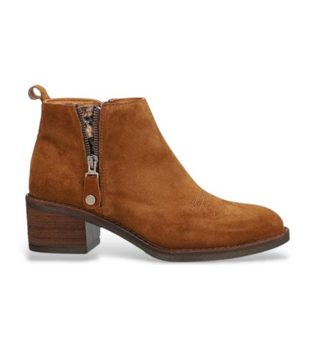 Bottines en cuir Nelly marron (41), 3 à 5 cm, Fermeture éclair, Casuel - Alpe - Modalova