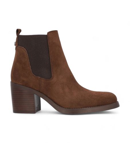 Bottines en cuir Leyna marron (36), 5 à 8 cm, Aucun, Casuel - Alpe - Modalova