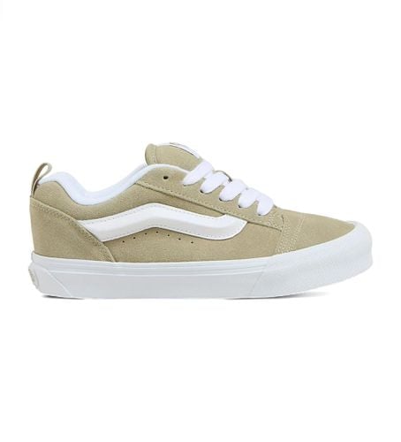 VN000CRPD3Z1 Trainers Knu Skool (40), Plat, Cuir, Lacets, Casuel, Vert - Vans - Modalova