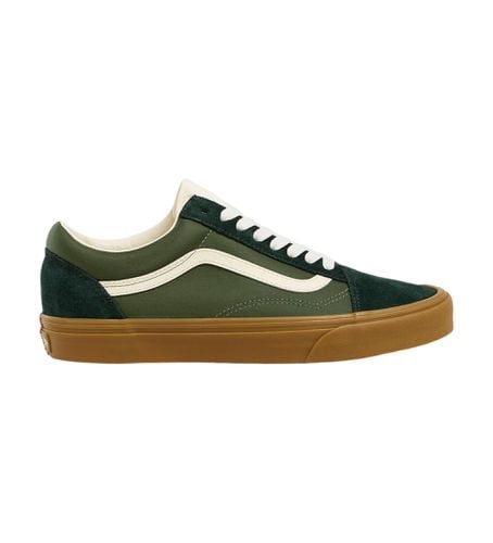 VN000CT817P1 Baskets Old Skool vertes (46), Plat, Cuir, Lacets, Casuel - Vans - Modalova