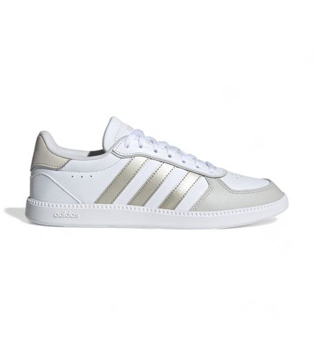 IH5458 Breaknet Sleek Leather Sneakers (37 1/3), Cuir, Blanc, Plat, Lacets, Casuel - adidas - Modalova