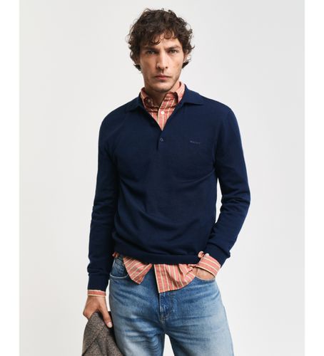 Polo en laine mérinos extra fine (L), Casuel - Gant - Modalova