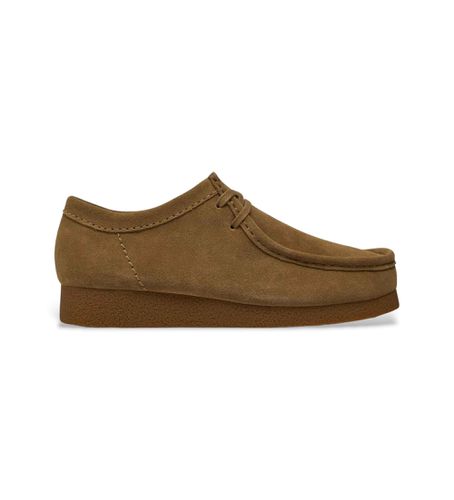 Chaussures en cuir marron Wallabeeevo (41), Plat, Lacets, Casuel, Classique - Clarks - Modalova