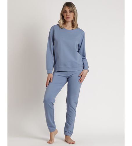 Pyjama à manches longues Home (M), Bleu, Homewear, Coton, Manche longue - Admas - Modalova