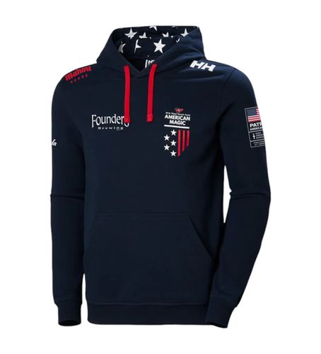 Sweatshirt American Magic (S), Casuel, Manche longue, Le coton biologique, Durable - Helly Hansen - Modalova