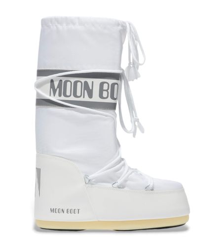 D1400440 Bottes Icon en nylon blanc (35/38), Plat, Aucun, Casuel, Neige - Moon Boot - Modalova