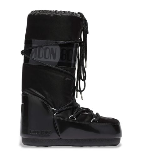 D1401680 Bottes Icon Glance noires (35/38), Plat, Aucun, Casuel, Neige - Moon Boot - Modalova