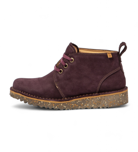 Unisex. 256301MO0005_091 Bottines en cuir lilas N5630 (41), Plat, Lacets, Casuel, Violet - El Naturalista - Modalova