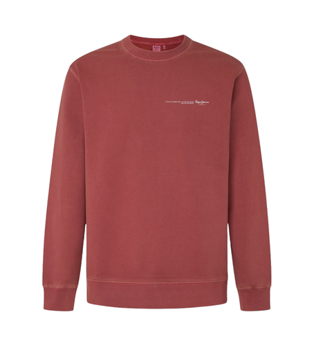 PM582740 Sweat-shirt Davy Crew marron (S), Casuel, Grenat, Le coton biologique, Durable - Pepe Jeans - Modalova