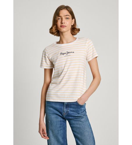 PL505876 T-shirt Elba (XS), Casuel, Manche courte, Le coton biologique, Durable - Pepe Jeans - Modalova