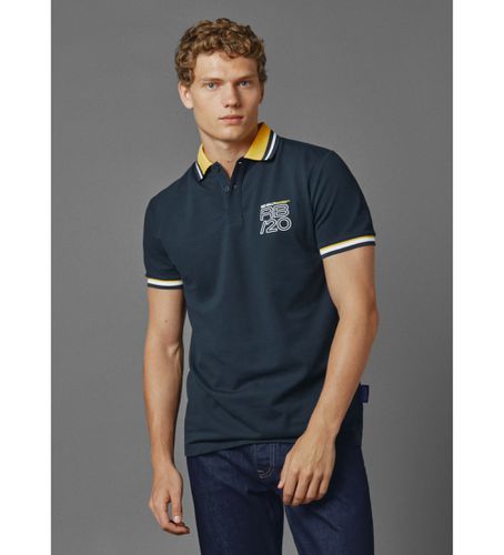 Bull Racing x Pepe Jeans. RM540003 Polo en piqué tissé extensible marine (S), Casuel, Coton, Manche courte - Red Bull Racing x Pepe Jeans - Modalova