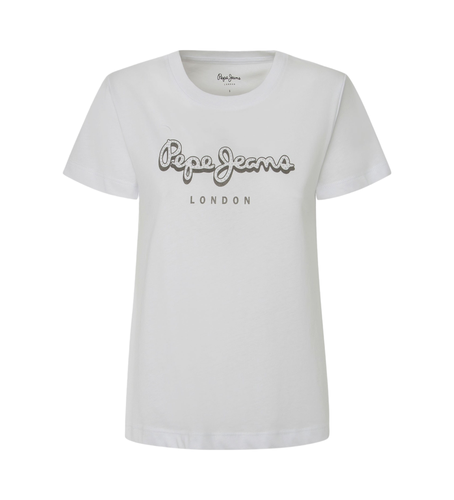 PL505956 T-shirt Gaia (XS), Casuel, Manche courte, Le coton biologique, Durable - Pepe Jeans - Modalova