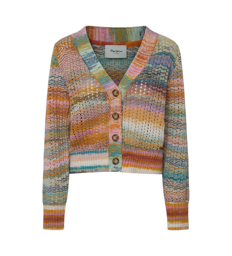 PL702162 Cardigan indien multicolore (S), Casuel, Polyester - Pepe Jeans - Modalova