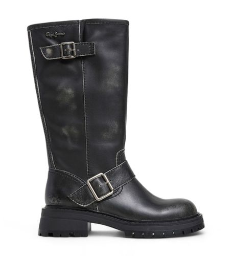 PLS50566 Kane Warm Leather Boots (36), Cuir, 3 à 5 cm, Aucun, Casuel - Pepe Jeans - Modalova