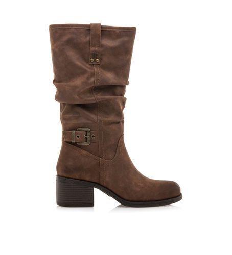 Bottes Persea H Marron (36), Tissu, 5 à 8 cm, Fermeture éclair, Casuel - Mustang - Modalova