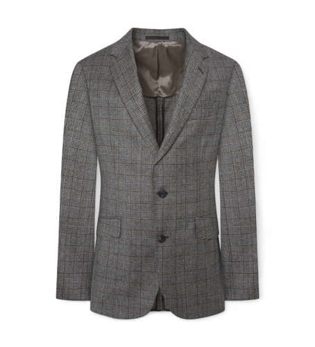 HM470542 Blazer 130S Pow (38/32), Casuel, Fête, Gris, Laine, Classique - Hackett London - Modalova