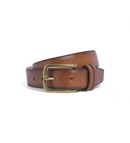 HM413511 Ceinture en cuir brossé marron clair (26cm), Casuel - Hackett London - Modalova