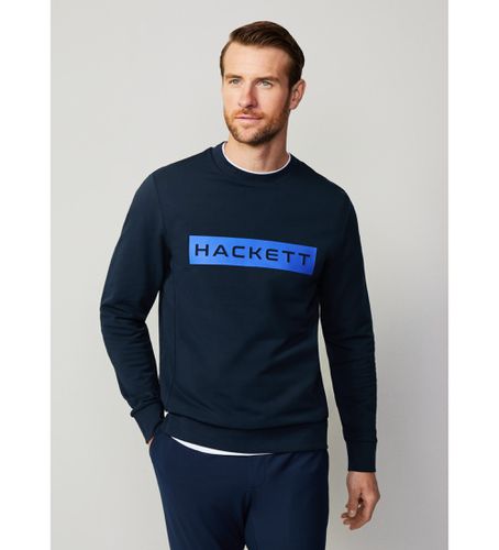 HM581268 Sweatshirt Hs Essential Sp Crew (XS), Casuel, Coton, Marine - Hackett London - Modalova