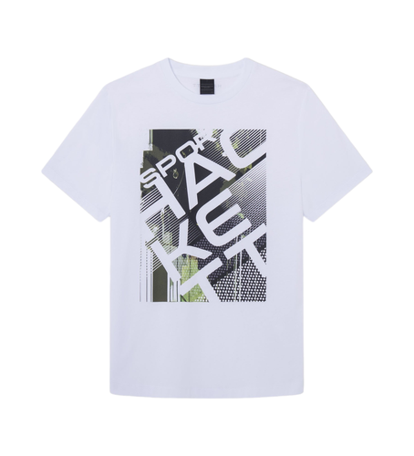 HM500851 Hs Graffiti T-shirt (S), Casuel, Coton, Manche courte - Hackett London - Modalova