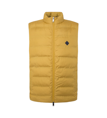 HM403221 Gilet Lward moutarde (M), Casuel, Polister recyclé, Durable - Hackett London - Modalova