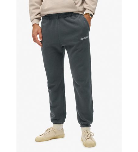 M7011144A Pantalon de jogging avec micrologo imprimé (L), Casuel, Sport, Coton, Multisport - Superdry - Modalova