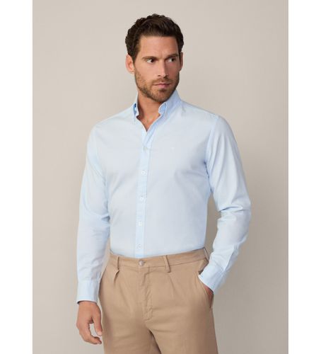 HM3010028 Ess Gmt Dyed Oxford Shirt (S), Bleu, Casuel, Coton, Manche longue - Hackett London - Modalova