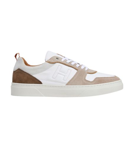 HMS21419 Hackney Dextone Leather Sneakers (40), Cuir, Plat, Lacets, Casuel - Hackett London - Modalova