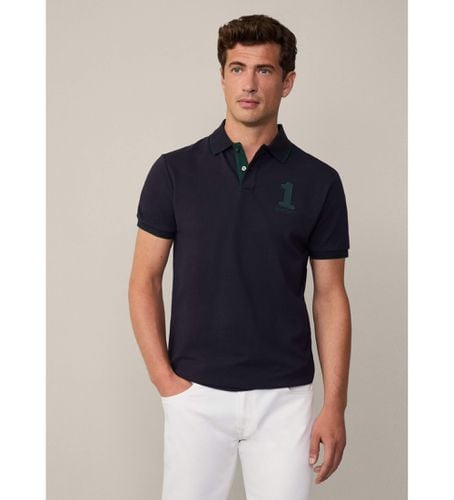 HM563362 Polo Heritage Number (S), Casuel, Coton, Manche courte - Hackett London - Modalova