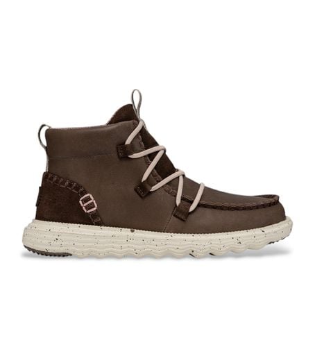 HD40183 Bottes en cuir marron Reyes (40), Plat, Lacets, Casuel, Outdoor, De plein air - HeyDude - Modalova