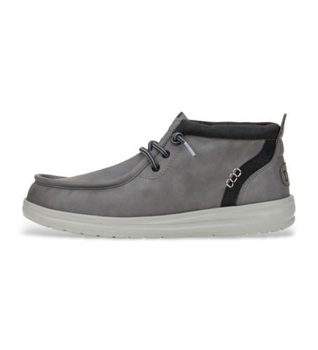 HD42051 Trainers Wally Mid Classic (40), Plat, Lacets, Casuel, Gris - HeyDude - Modalova