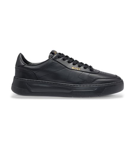 Trainers Baltimore Tenn (39), Cuir, Noir, Plat, Lacets, Casuel - BOSS - Modalova