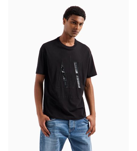 NZTPQZJH4Z5237 T-shirt coupe standard (L), Casuel, Coton, Manche courte - Armani Exchange - Modalova