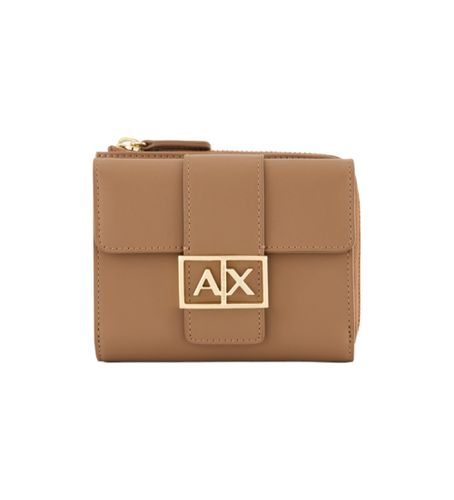 F78614949 Porte-monnaie à logo marron (OSFA), Casuel, Polyester - Armani Exchange - Modalova