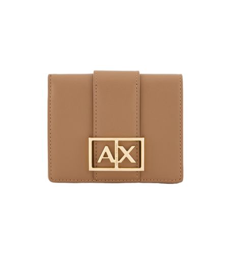 F78614949 Porte-monnaie à logo marron (OSFA), Casuel, Polyester - Armani Exchange - Modalova