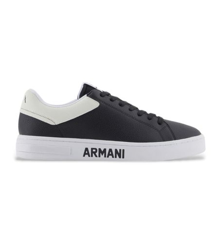 XUX216XV854K599 Baskets en cuir avec logo sur la semelle (43), Plat, Lacets, Casuel - Armani Exchange - Modalova