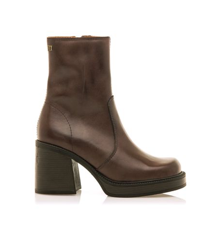 Bottines en cuir New Oasis Brown (36), Marron, 5 à 8 cm, Fermeture éclair, Casuel - MTNG - Modalova