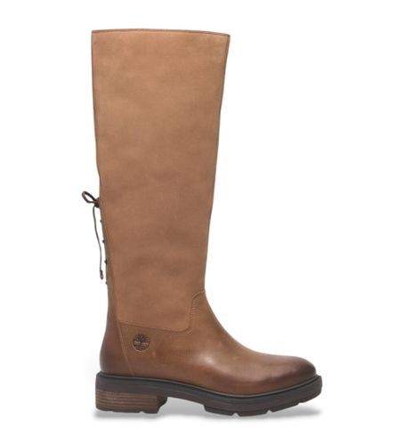 TB0A28H1EM41 Bottes en cuir Brimfield marron (36 W), Plat, Fermeture éclair, Casuel, Durable - Timberland - Modalova