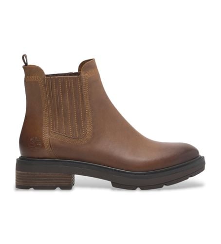 TB0A2PBBEM41 Bottines en cuir Brimfield Chesea marron (36 W), Plat, Aucun, Casuel, Durable - Timberland - Modalova